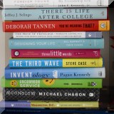B9. Hardcover books. - $2; Paperback books. - $1